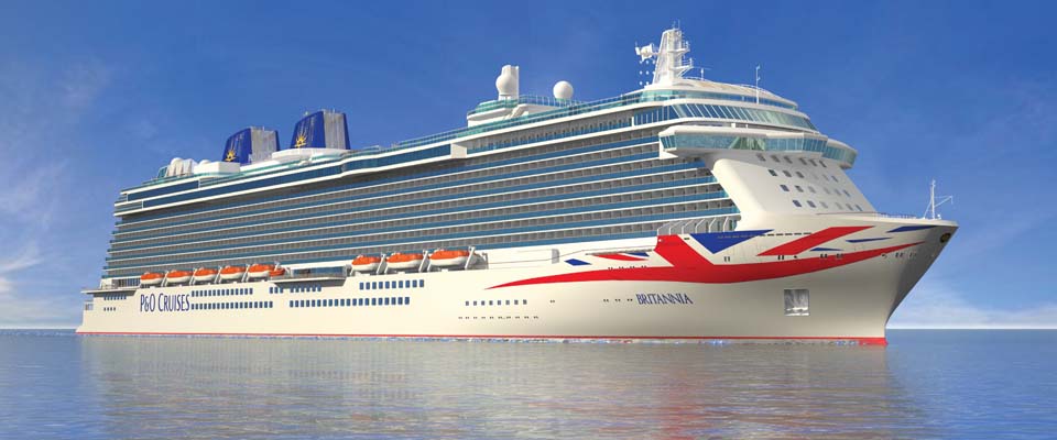 P&O UK's Britannia Cruise Ship